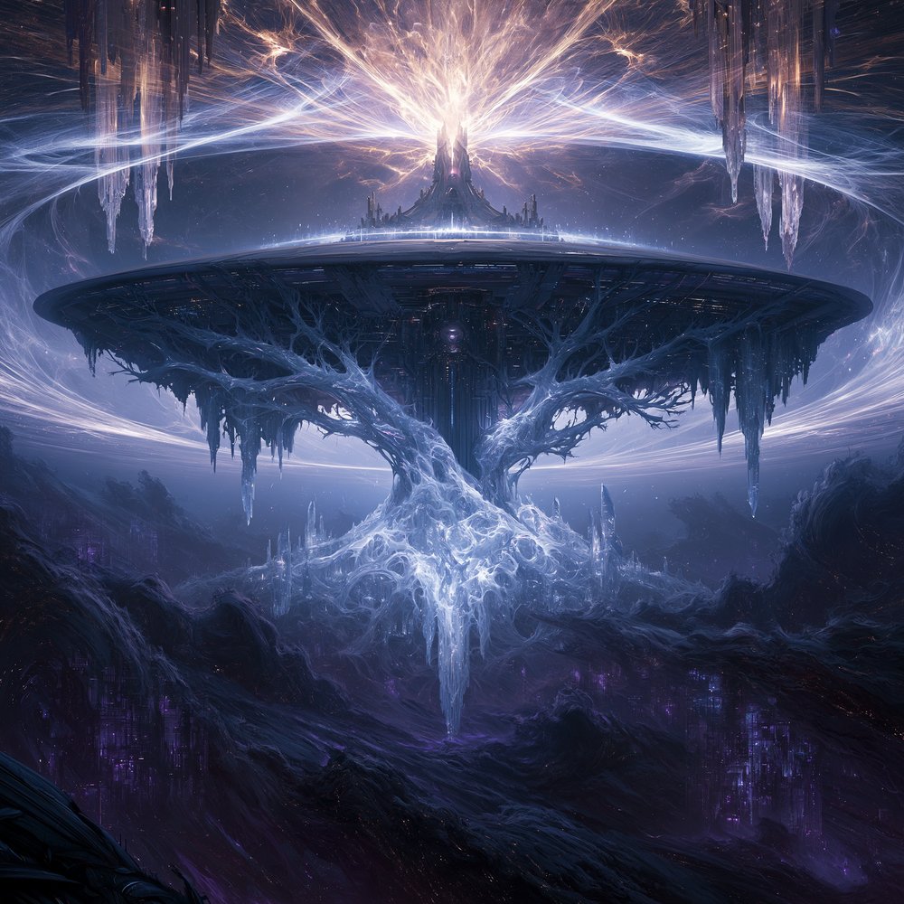 Myth — the primal world floating on Yggdrasil